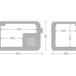 Dometic CFX3 35 Compressor Koelbox - 32 Liter -Uitrusting Voor Buiten Verkoop 2024 cfx3 35