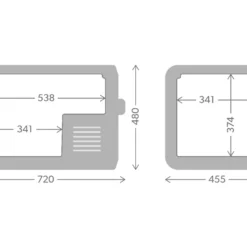 Dometic CFX3 55 Compressor Koelbox - 55 Liter -Uitrusting Voor Buiten Verkoop 2024 cfx3 55
