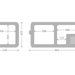 Dometic CFX3 95DZ Compressor Koelbox - 93 Liter 6 Dometic CFX3 95DZ Compressor Koelbox - 93 Liter -Uitrusting Voor Buiten Verkoop 2024 cfx3 95
