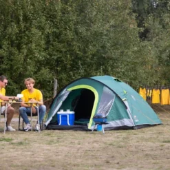Coleman Kobuk Valley Blackout 4 Plus Koepeltent - 4 Persoons -Uitrusting Voor Buiten Verkoop 2024 coleman kobuk valley blackout 4 5
