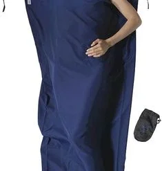 Cocoon Lakenzak Microvezel Mummymodel - Blauw