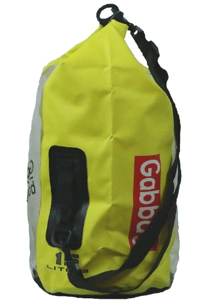 Gabbag Dry 15L Waterdichte Tas - Geel 4 Gabbag Dry 15L Waterdichte Tas - Geel - Afbeelding 4