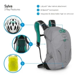 Osprey Sylva Daypack - 20 Liter - Blauw -Uitrusting Voor Buiten Verkoop 2024 osprey sylva features