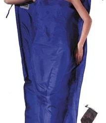 Cocoon Lakenzak Zijde Mummymodel - Ultramarine Blauw