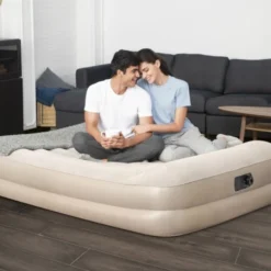 Bestway Tritech Luchtbed - Queensize - Ingebouwde Elektrische Pomp -Uitrusting Voor Buiten Verkoop 2024 tritech1.4 1