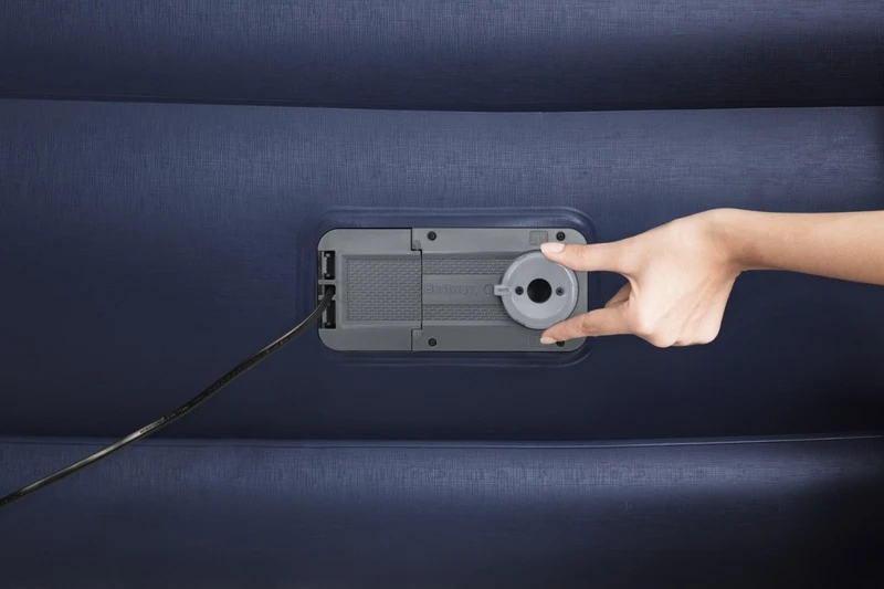 Bestway Tritech Luchtbed - Eenpersoons - Ingebouwde Elektrische Pomp 3 Bestway Tritech Luchtbed - Eenpersoons - Ingebouwde Elektrische Pomp - Afbeelding 3