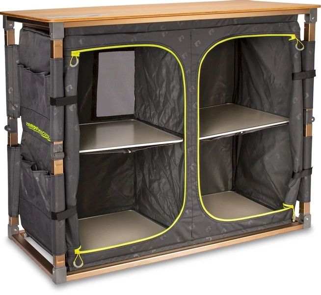 Zempire Eco Fold Twin V2 Opvouwbare Campingkast - Dubbel 1 Zempire Eco Fold Twin V2 Opvouwbare Campingkast - Dubbel